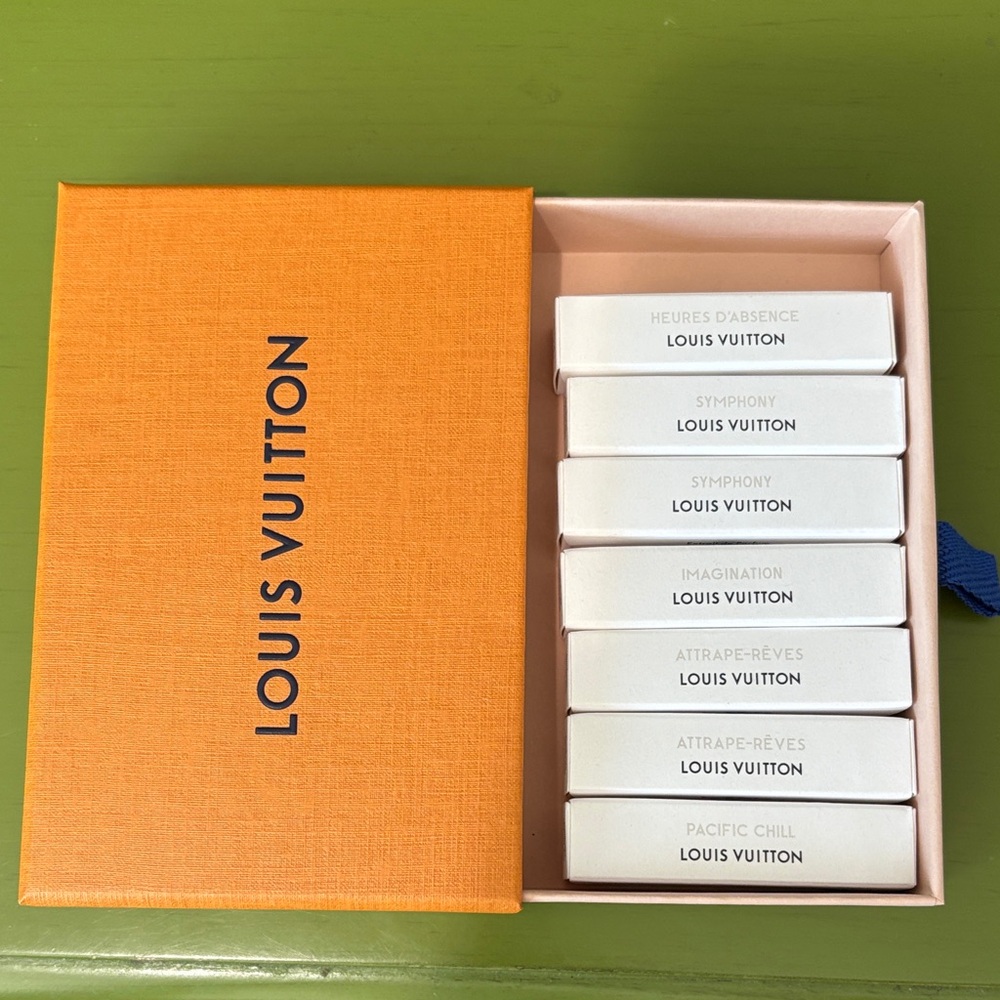 Louis Vuitton Fragrance Samples—Set of 7.